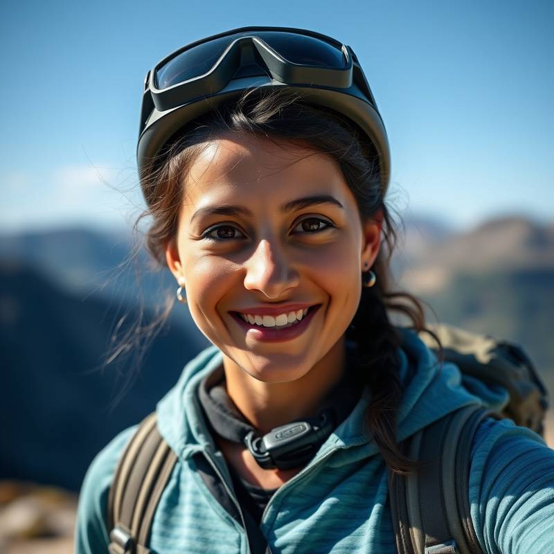 Elena González, guía de trekking y especialista en flora y fauna