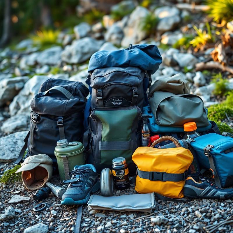 Equipo esencial para una caminata segura en la montaña